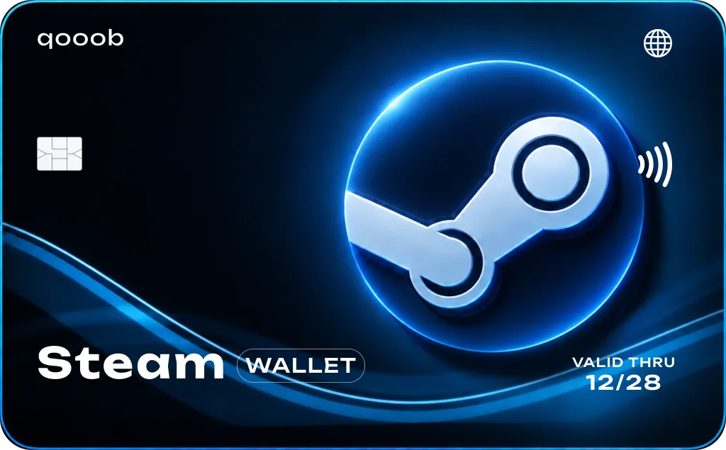 Карта Steam Пополнение на сумму
